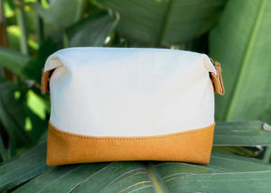 Curry Leather Pencil Pouch