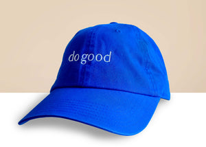 Do Good Classic Dad Hat - Eternal Optimist Cobalt Blue